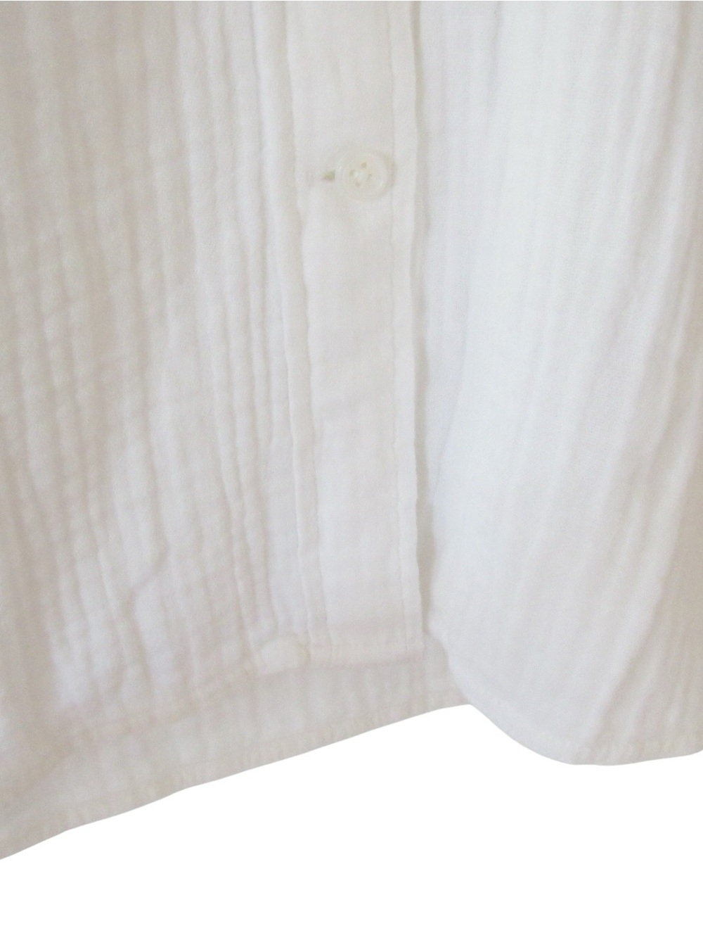 J Crew Garcon Classic Double Gauze Shirt 14 White Long Sleeves Button Up Cotton - Picture 4 of 9